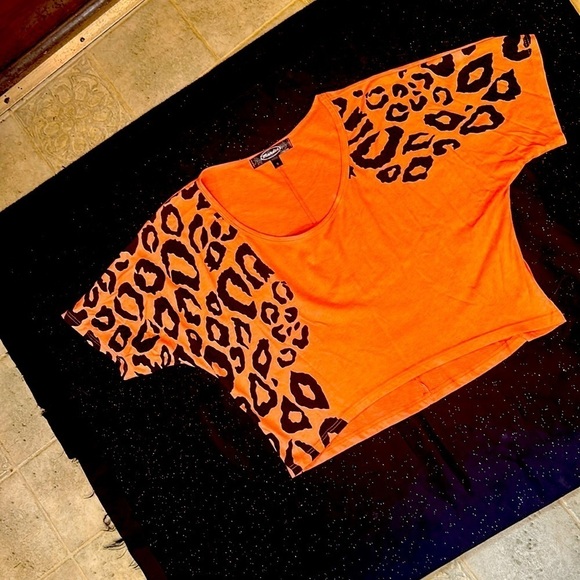 Mandee Neon Crop Top - Picture 1 of 8
